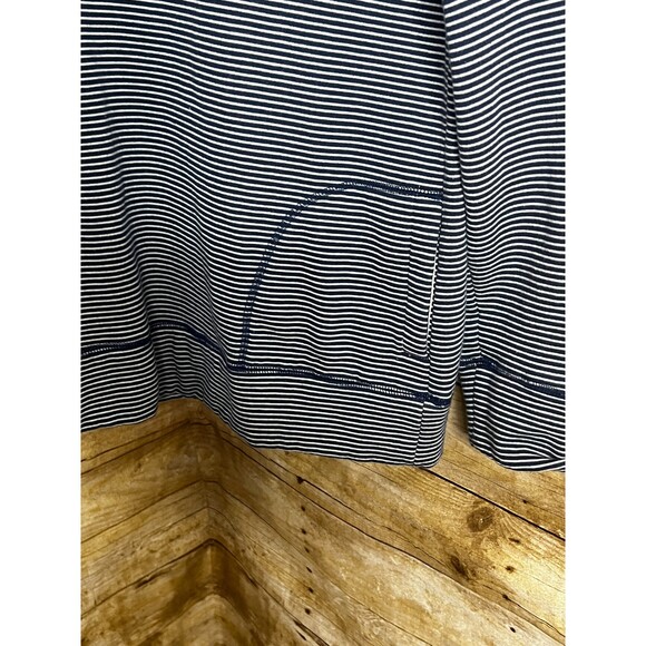 STATE OF MINE STRIPED LOUISIANA POP OVER WARM COZY CUTE CASUAL SWEATSHIRT  XL - Picture 4 of 6